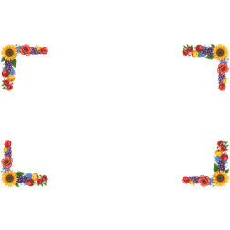 Схема Дары лета для вышивки бисером и нитками на ткани (ТР872пБ9999)