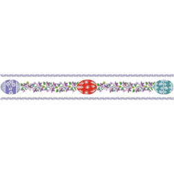 Bead embroidery kit Barvysta Vyshyvanka Easter Table Runner 102x16 (TR251pW9916k)