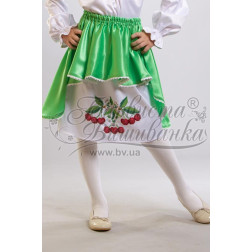 DMC thread kit for cross stitch embroidery for kid`s skirt (Ukrainian vyshyvanka), 3-5 years Cherries (BC002pW28nnh)