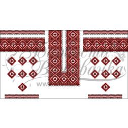 Preciosa bead kit for beading for women's shirt (Ukrainian vyshyvanka) Ancient ornament (BJ068pWnnnnb)