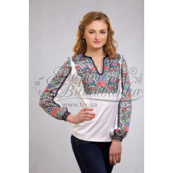 Preciosa bead kit for beading for women's shirt (Ukrainian vyshyvanka) Borshchivska modern (BJ089pWnnnnb)