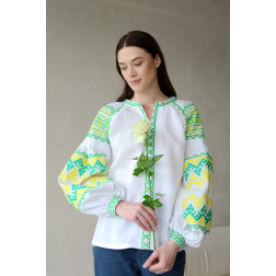 Woman’s embroidered shirt "Tree of Life and Elements" is special (EJ005lWnn02_054_162)