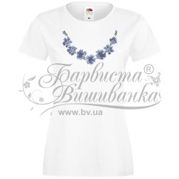 Women's T-shirt vyshyvanka women's printed by cross-stitch (XS) FJ051xW4201