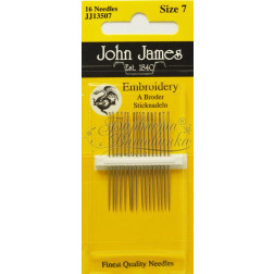 Regular Embroidery Needle - Sizes 7 (JJ13507)