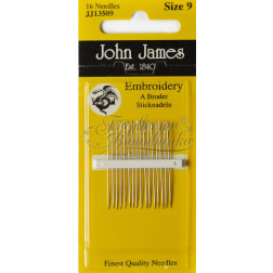 Regular Embroidery Needle - Sizes 9 (JJ13509)