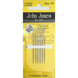 Regular Chenille Sewing Needle - Sizes 18 - Crewel / Ribbon Embroidery (JJ18818)