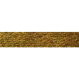 Metallic Mouline amber №4, 4-ply, spiral 20 m. (Madeira4026)