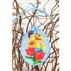 DMC thread kit for cross stitch embroidery for fabric with stamped cross stitch Sewed Easter toy (TR270aW1013h)