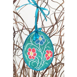 Bead embroidery kit Barvysta Vyshyvanka Sewed Easter toy 10x13 (TR277aW1013k)