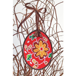 Bead embroidery kit Barvysta Vyshyvanka Sewed Easter toy 10x13 (TR279aW1013k)