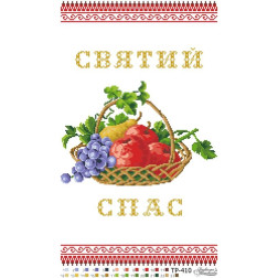 Fabric with stamped cross stitch for cross stitch embroidery Barvysta Vyshyvanka Towel to the Transfiguration of the Lord 31x52 (TR410pn3152)