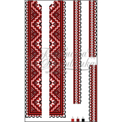 DMC thread kit for cross stitch embroidery for kid`s inset (Ukrainian vyshyvanka), 6-12 years Ancient ornament VD008pWnnnnh