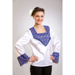 Woman’s beaded blouse-vyshyvanka (WB032cWnn09)