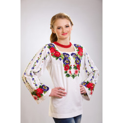Woman’s handmade cross stitch embroidered blouse-vyshyvanka (WB404eWnn03)