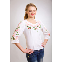 Woman’s handmade cross stitch embroidered blouse-vyshyvanka (WB430eWnn04)