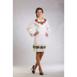 Woman’s handmade cross stitch embroidered dress-vyshyvanka (WP424eWnn03)