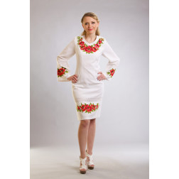 Woman’s handmade cross stitch embroidered dress-vyshyvanka (WP428eWnn03)