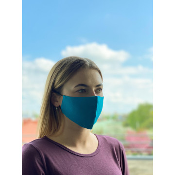 The face mask is protective reusable Barvysta Vyshyvanka, 100% Linen , M (23x11x6 sm) (MA004lZ2302_201)